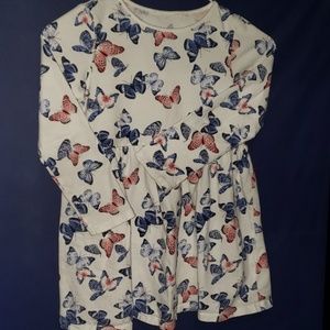 H&M girls long sleeve dress